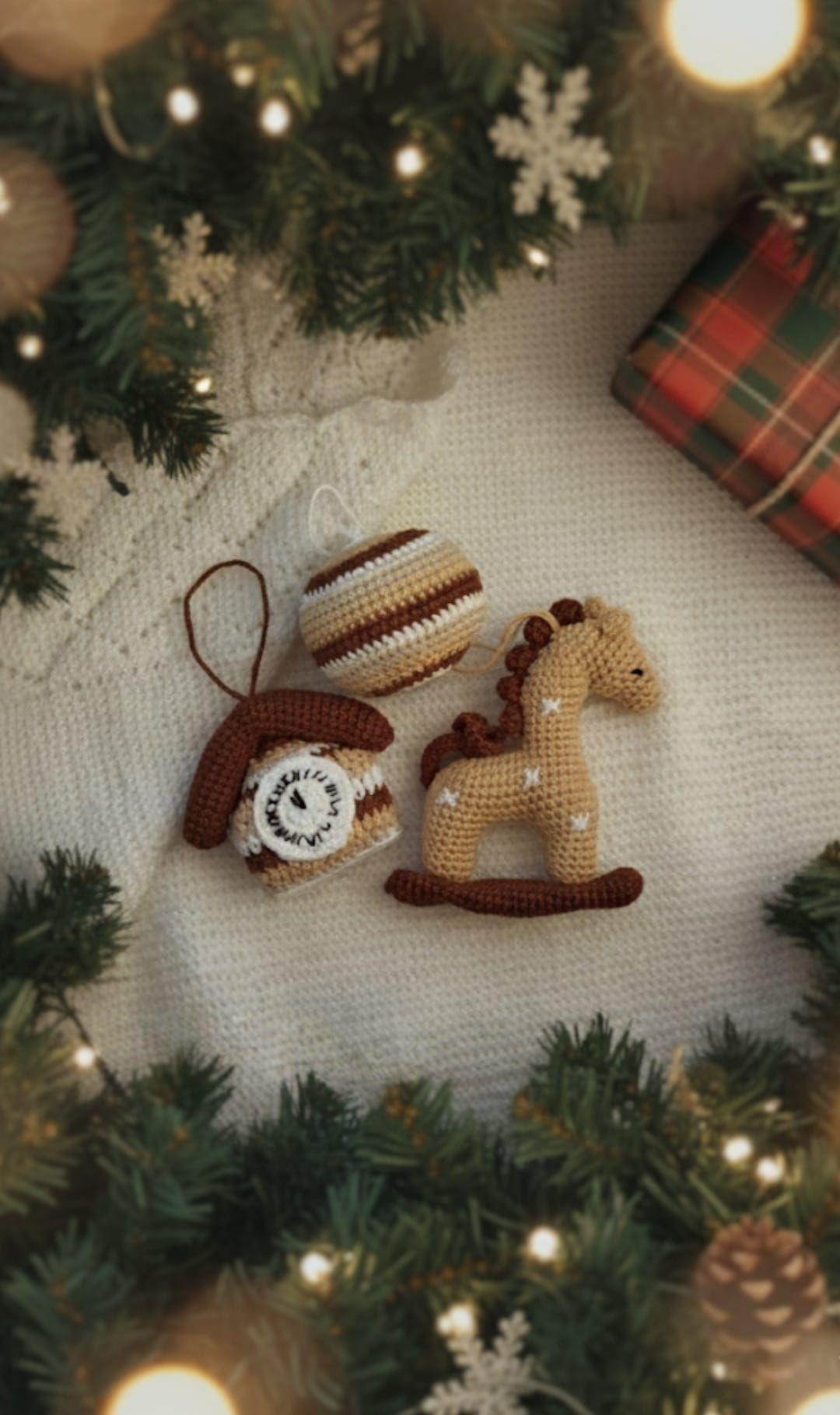 Елочные игрушки сет 3 в 1