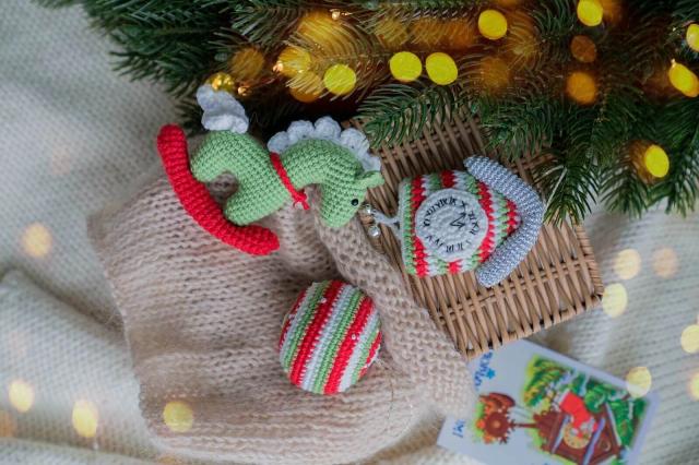 Елочные игрушки сет 3 в 1